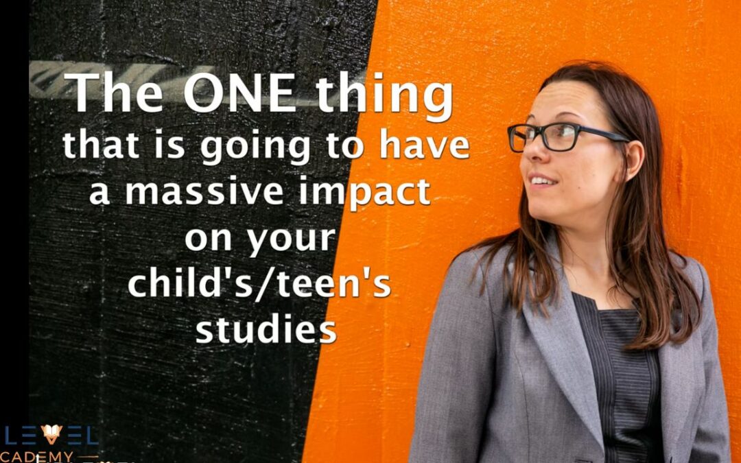 What is the ONE thing that is going to have a massive impact on your child’s/teen’s English grades?